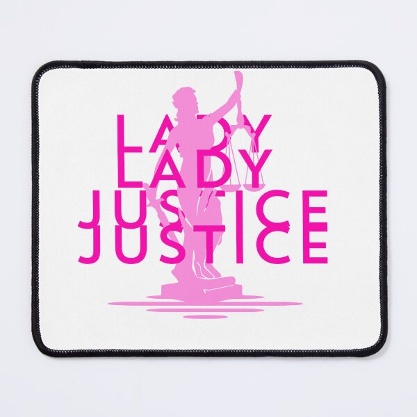 Item preview, Lady Justice – Feminine Pink Legal Aesthetic designed and sold by JusticeForSale.