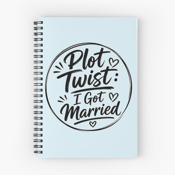 Item preview, Plot Twist I Got Married – Funny Newlywed Wedding Design designed and sold by TheStephanieRome.