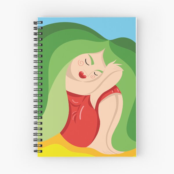 Item preview, Girl enjoying the moment designed and sold by Myrarte.