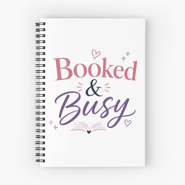 Item preview, Booked And Busy Funny Book Lover designed and sold by slestore.