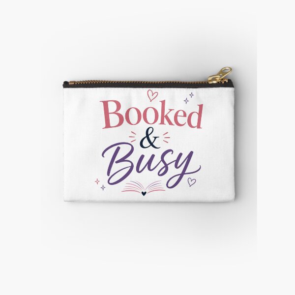 Item preview, Booked And Busy Funny Book Lover designed and sold by slestore.