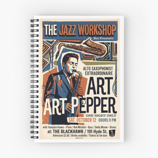 Item preview, Art Pepper Jazz Workshop designed and sold by Theodor Decker.
