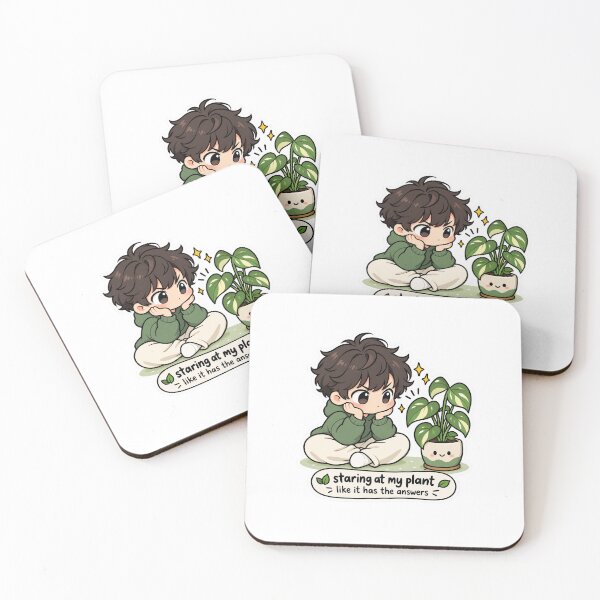 Item preview, Staring at My Plant Like It Has the Answers designed and sold by naruto4925.