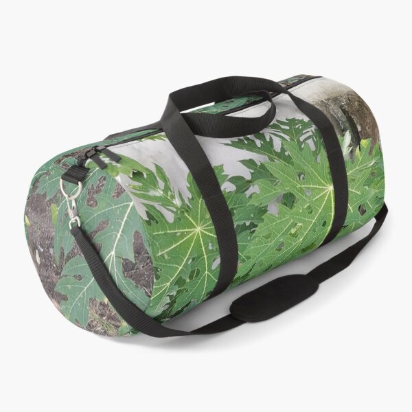Item preview, Large green papaya leaves in the garden designed and sold by PhuongVoArt.