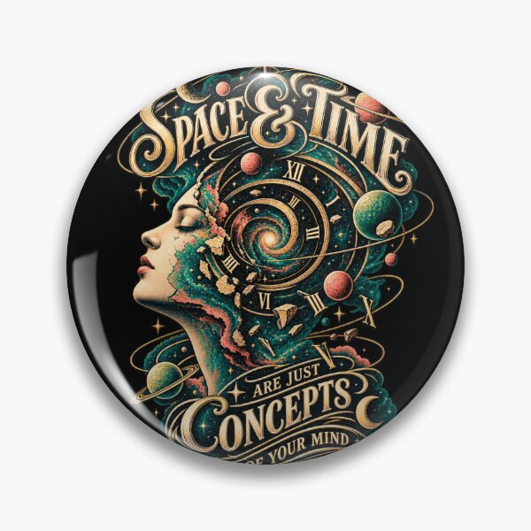 Item preview, Space & Time Are Just Concepts Of Your Mind designed and sold by FocusedPatterns.