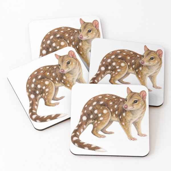 Item preview, Spotted-Tailed Quoll Wildlife Illustration designed and sold by Jaruart.