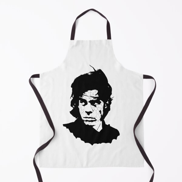 Item preview, Nick Cave: Bad Seeds High-Contrast Ink Portrait designed and sold by surmind.