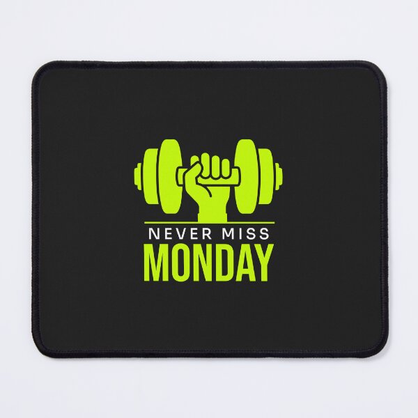 Item preview, Never Miss Monday Gym Tshirt designed and sold by CreativeFrndz.