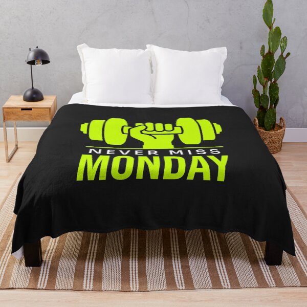 Item preview, Never Miss Monday Gym Tshirt designed and sold by CreativeFrndz.