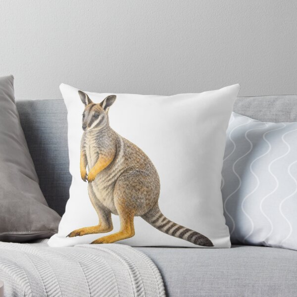 Item preview, Yellow-Footed Rock-Wallaby Wildlife Illustration designed and sold by Jaruart.