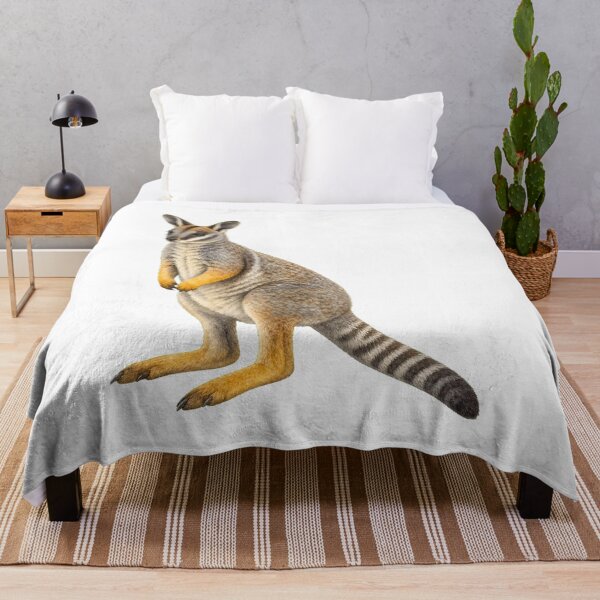 Item preview, Yellow-Footed Rock-Wallaby Wildlife Illustration designed and sold by Jaruart.