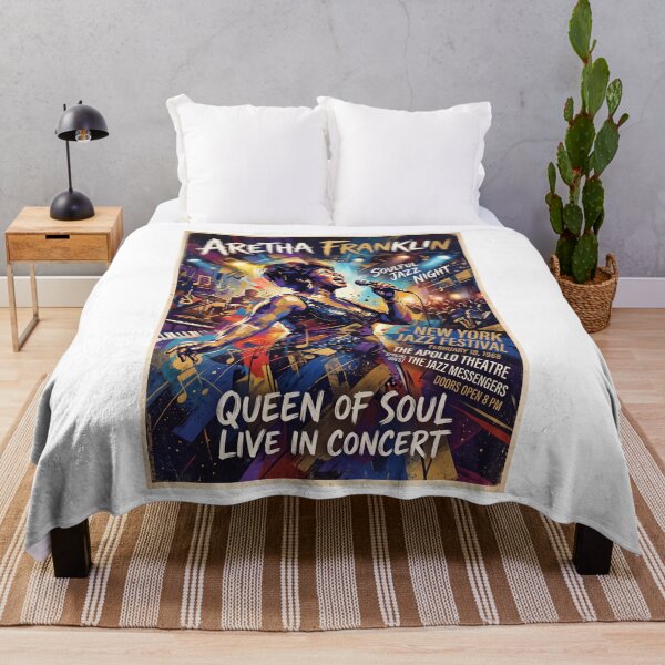 Item preview, Aretha Franklin Live in New York designed and sold by Theodor Decker.
