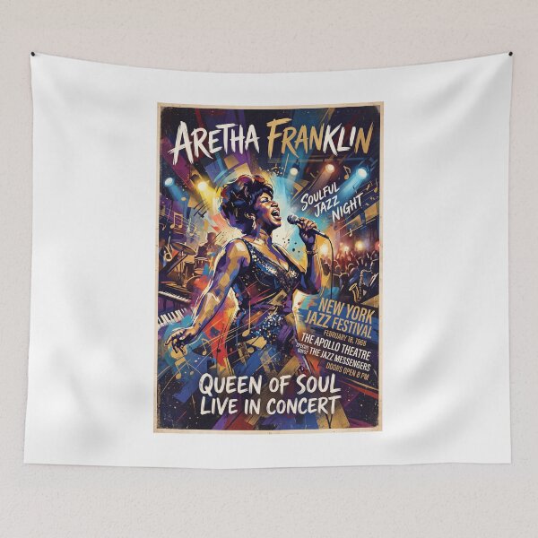Item preview, Aretha Franklin Live in New York designed and sold by Theodor Decker.