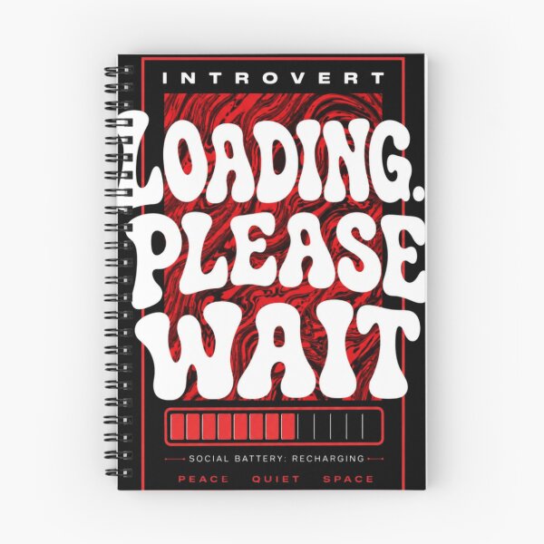 Item preview, Introvert Loading Please Wait designed and sold by StockAnime.