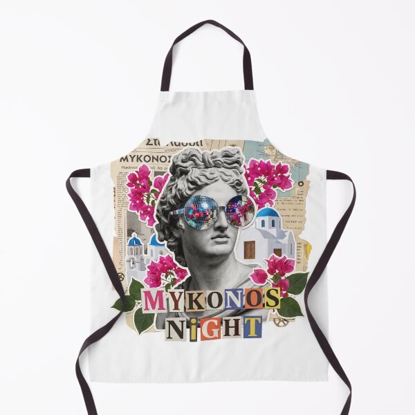 Item preview, Mykonos Greek Islands Summer Vacation Art (T-Shirt, Poster & Sticker) designed and sold by OzzFrequency.
