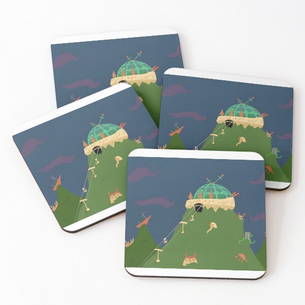 Item preview, Fantasy Mountain Observatory With Dome designed and sold by J-Mindful.