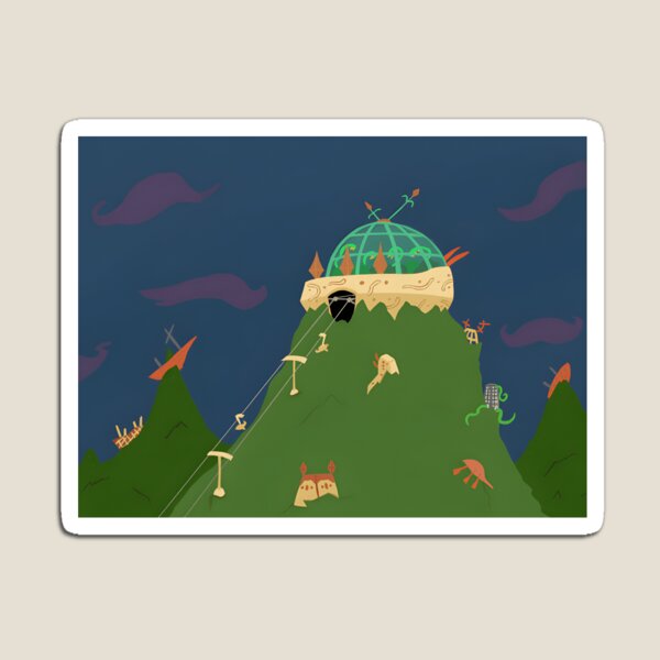 Item preview, Fantasy Mountain Observatory With Dome designed and sold by J-Mindful.