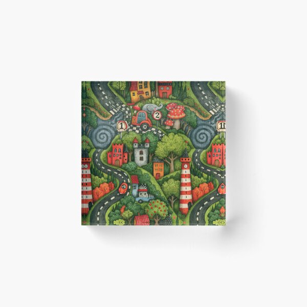 Item preview, Miniature Kingdom Adventure Storybook Art designed and sold by Piotrek0001.