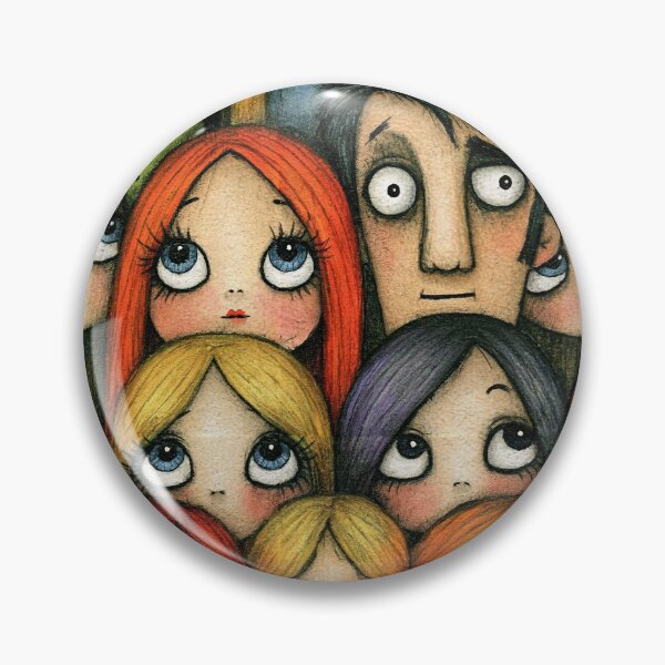 Item preview, Diverse Faces Whimsical Character Portrait designed and sold by Piotrek0001.