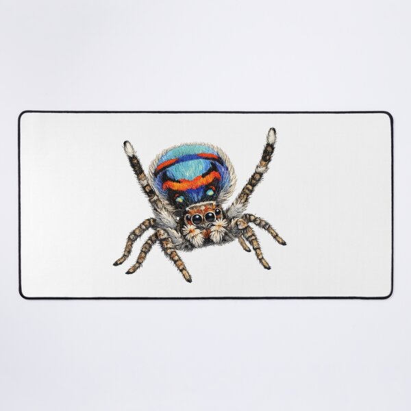 Item preview, Male Peacock Spider Illustration designed and sold by Jaruart.