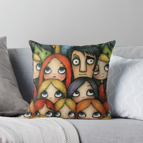 Item preview, Diverse Faces Whimsical Character Portrait designed and sold by Piotrek0001.