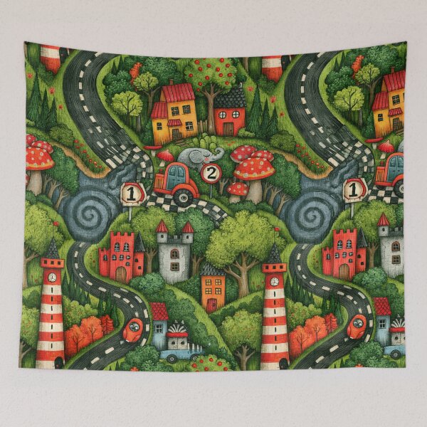 Item preview, Miniature Kingdom Adventure Storybook Art designed and sold by Piotrek0001.