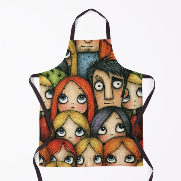 Item preview, Diverse Faces Whimsical Character Portrait designed and sold by Piotrek0001.