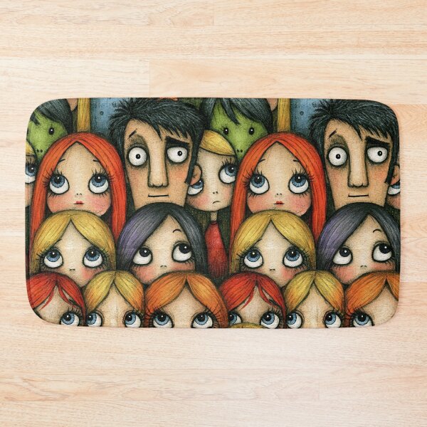 Item preview, Diverse Faces Whimsical Character Portrait designed and sold by Piotrek0001.