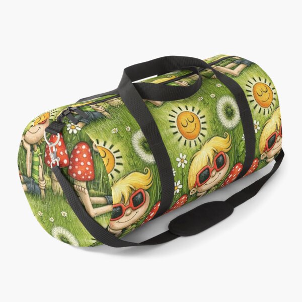 Item preview, Sunny Meadow and Smiling Daisy Illustration designed and sold by Piotrek0001.