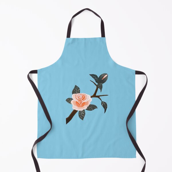 Item preview, Rose Branch - Sky Blue BG designed and sold by lavenderXblue.