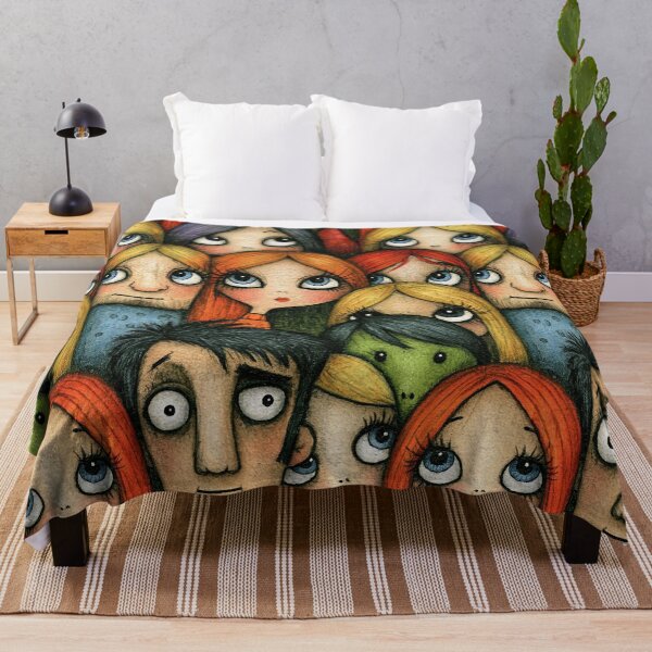 Item preview, Diverse Faces Whimsical Character Portrait designed and sold by Piotrek0001.