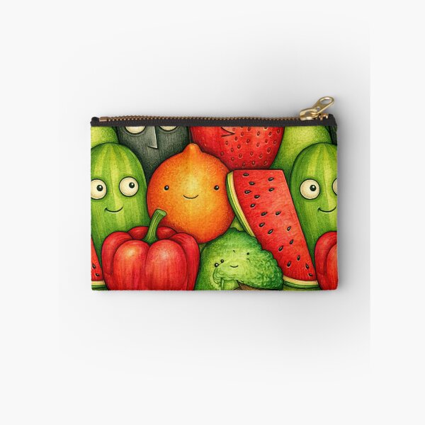 Item preview, Fruit and Veggie Friends Garden Party Art designed and sold by Piotrek0001.