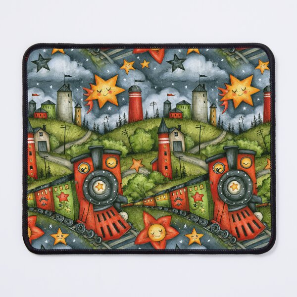 Item preview, Nautical Adventure Lighthouse and Clouds Art designed and sold by Piotrek0001.
