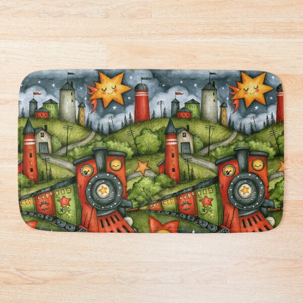 Item preview, Nautical Adventure Lighthouse and Clouds Art designed and sold by Piotrek0001.