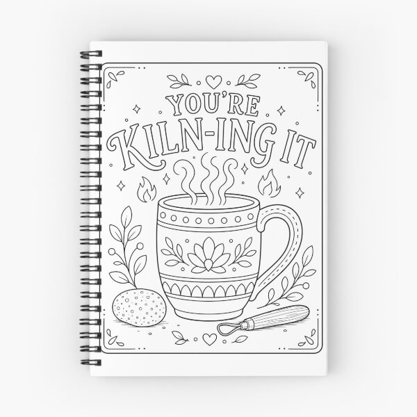 Item preview, You're Kiln-ing It Pottery Mug designed and sold by SamanthaLPottery.