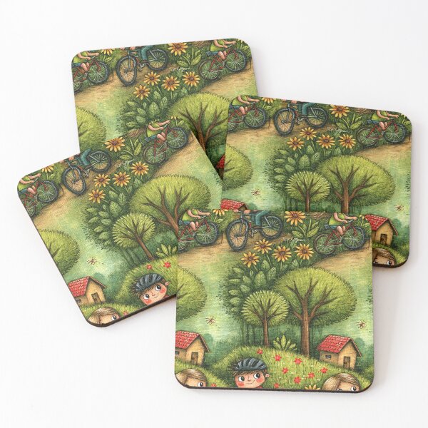 Item preview, Cycling Through the Enchanted Forest Art designed and sold by Piotrek0001.