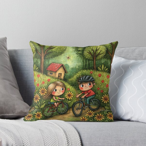 Item preview, Cycling Through the Enchanted Forest Art designed and sold by Piotrek0001.