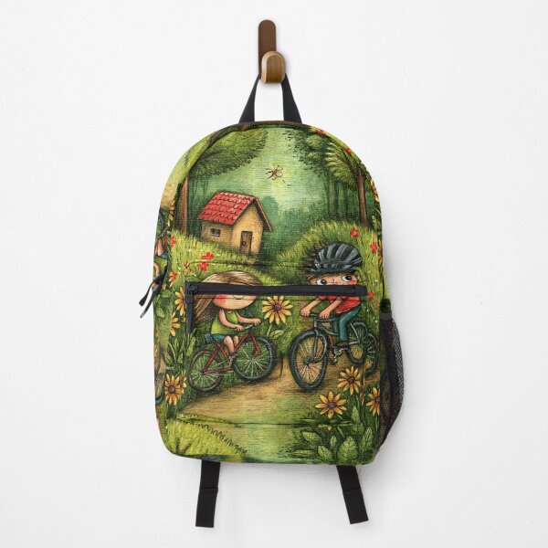 Item preview, Cycling Through the Enchanted Forest Art designed and sold by Piotrek0001.