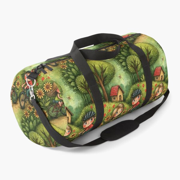Item preview, Cycling Through the Enchanted Forest Art designed and sold by Piotrek0001.