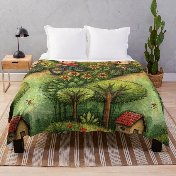 Item preview, Cycling Through the Enchanted Forest Art designed and sold by Piotrek0001.