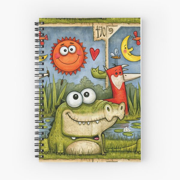 Item preview, Friendly Fox and Alligator Forest Tale designed and sold by Piotrek0001.