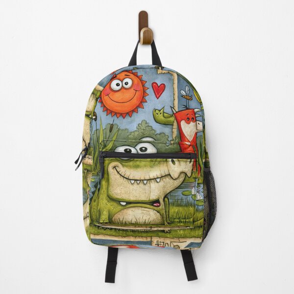 Item preview, Friendly Fox and Alligator Forest Tale designed and sold by Piotrek0001.