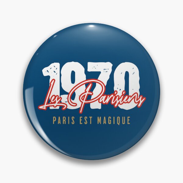 Item preview, Les Parisiens 1970 soccer vintage designed and sold by Red-since-1892.