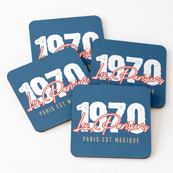 Item preview, Les Parisiens 1970 soccer vintage designed and sold by Red-since-1892.