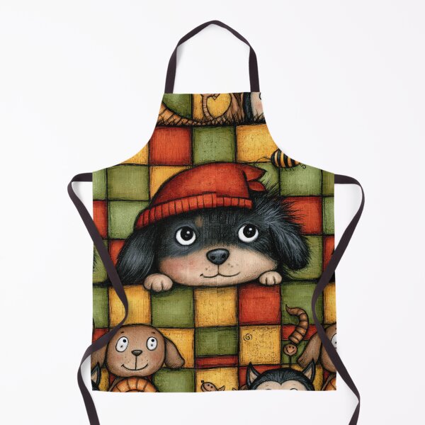 Item preview, Playful Pets and Snail Checkered Mosaic designed and sold by Piotrek0001.