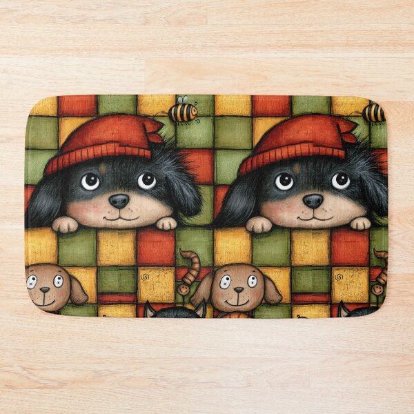 Item preview, Playful Pets and Snail Checkered Mosaic designed and sold by Piotrek0001.