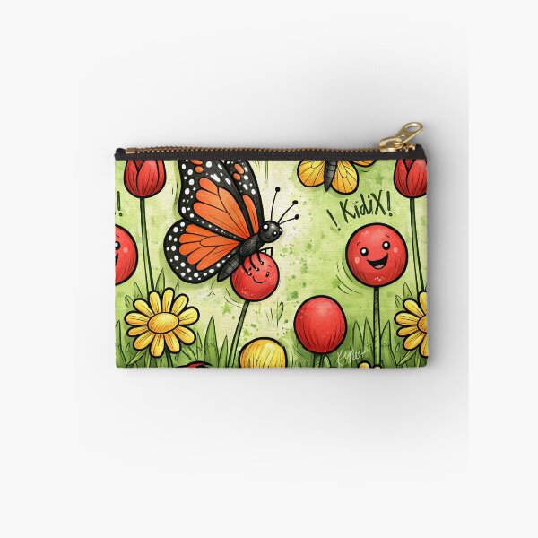 Item preview, Butterfly Bloom Whimsical Nature Art designed and sold by Piotrek0001.