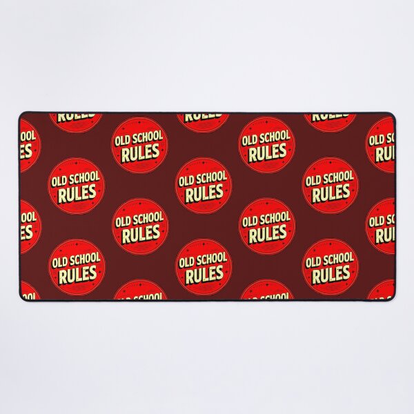 Item preview, Old School Rules | Vintage Retro Badge designed and sold by AstronautMerch.