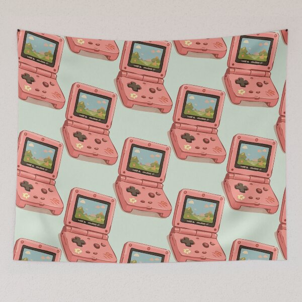 Item preview, Cute Retro Handheld Gaming Console Pattern 2 designed and sold by SimplePoDesign.