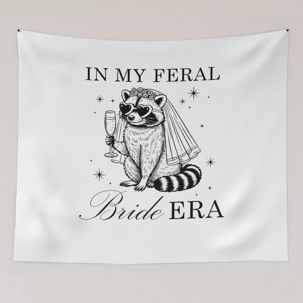 Item preview, In My Feral Bride Era Raccoon designed and sold by suhairee-studio.